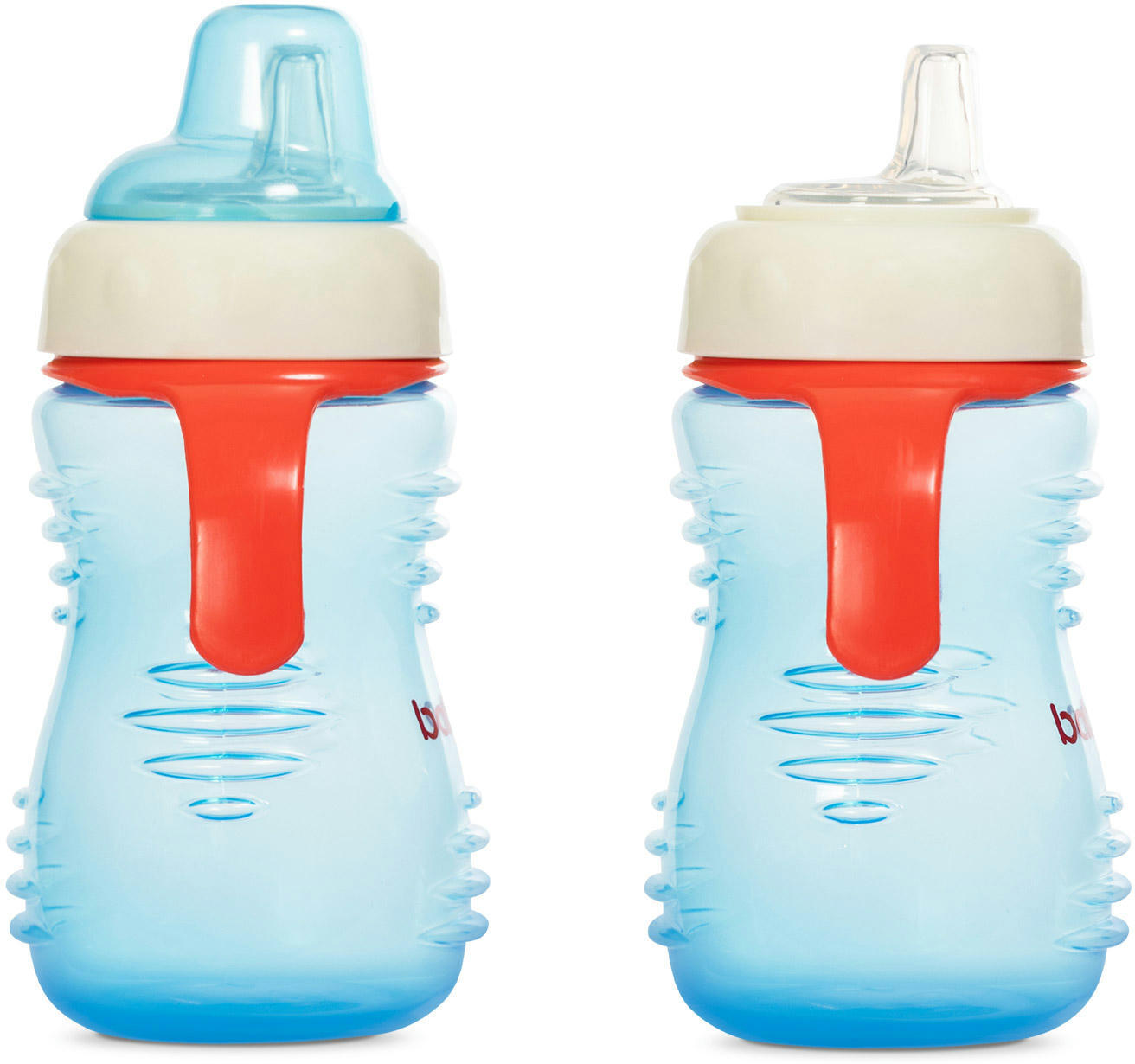 Чашка непроливайка BABOO із силіконовим носиком, 260 мл, синя, 6+ міс (8-125)фото