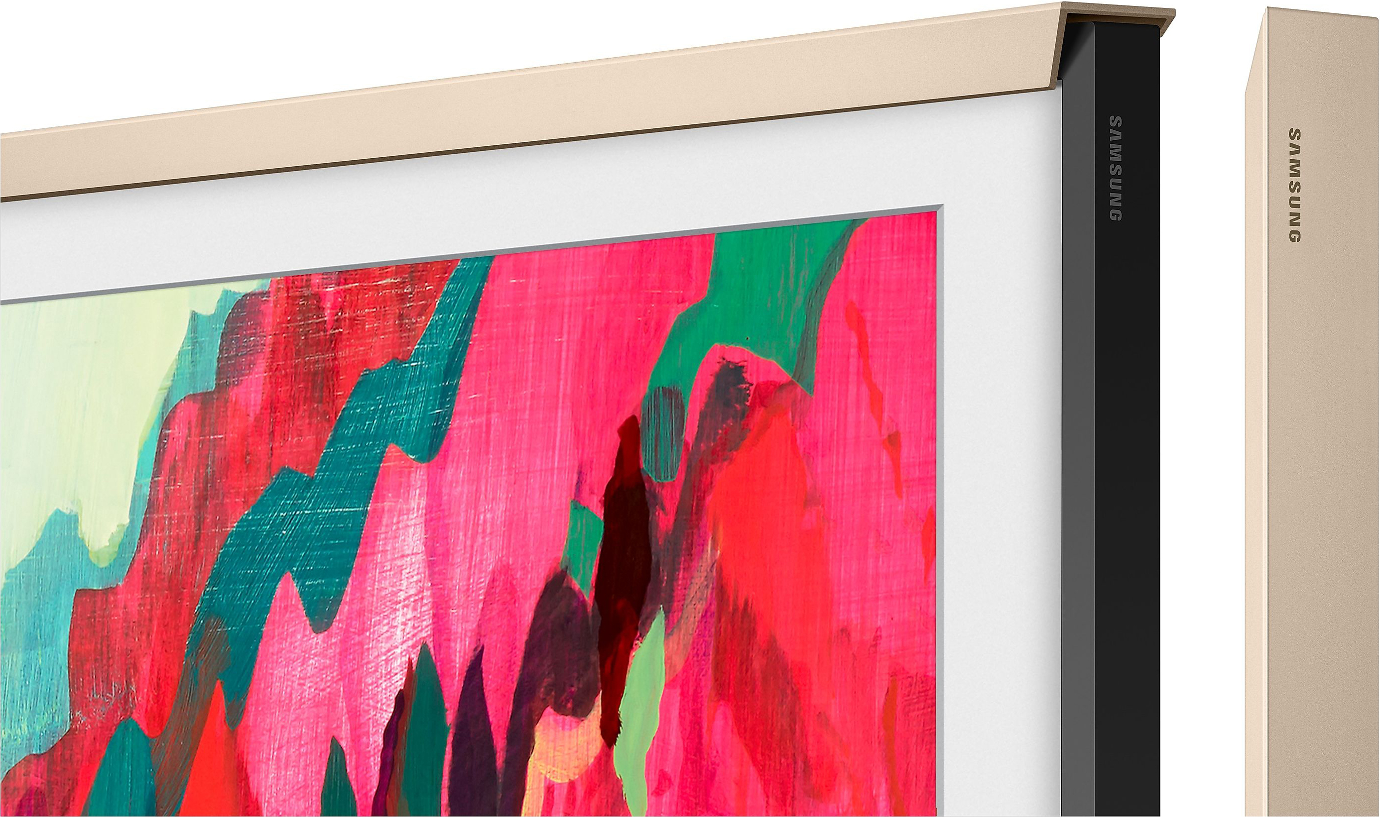 Сменная рамка Samsung для ТВ 65" The Frame 2025 Sand Gold (VG-SCFF65SGMRU) фото 5