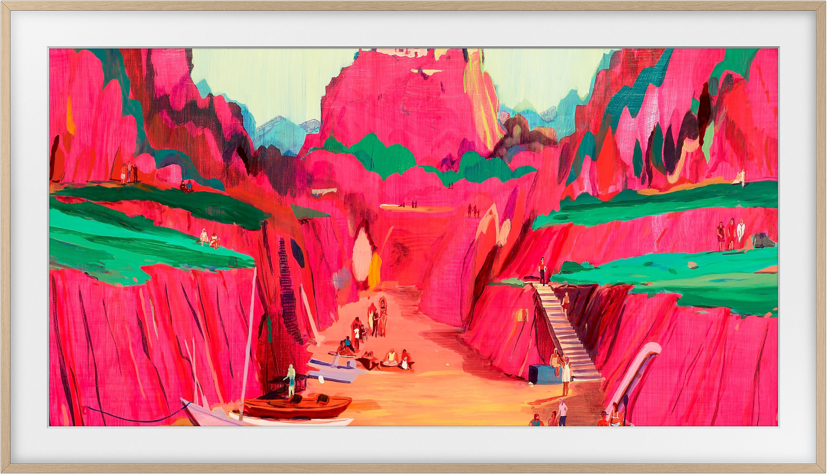 Сменная рамка Samsung для ТВ 65" The Frame 2025 Teak (VG-SCFF65TKBRU) фото 2