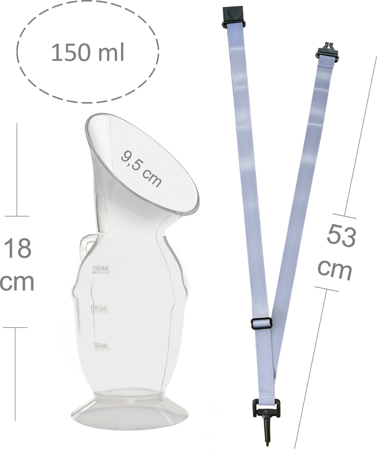 Молокозбірник силіконовий MinikOiOi Collects (101170001)фото2