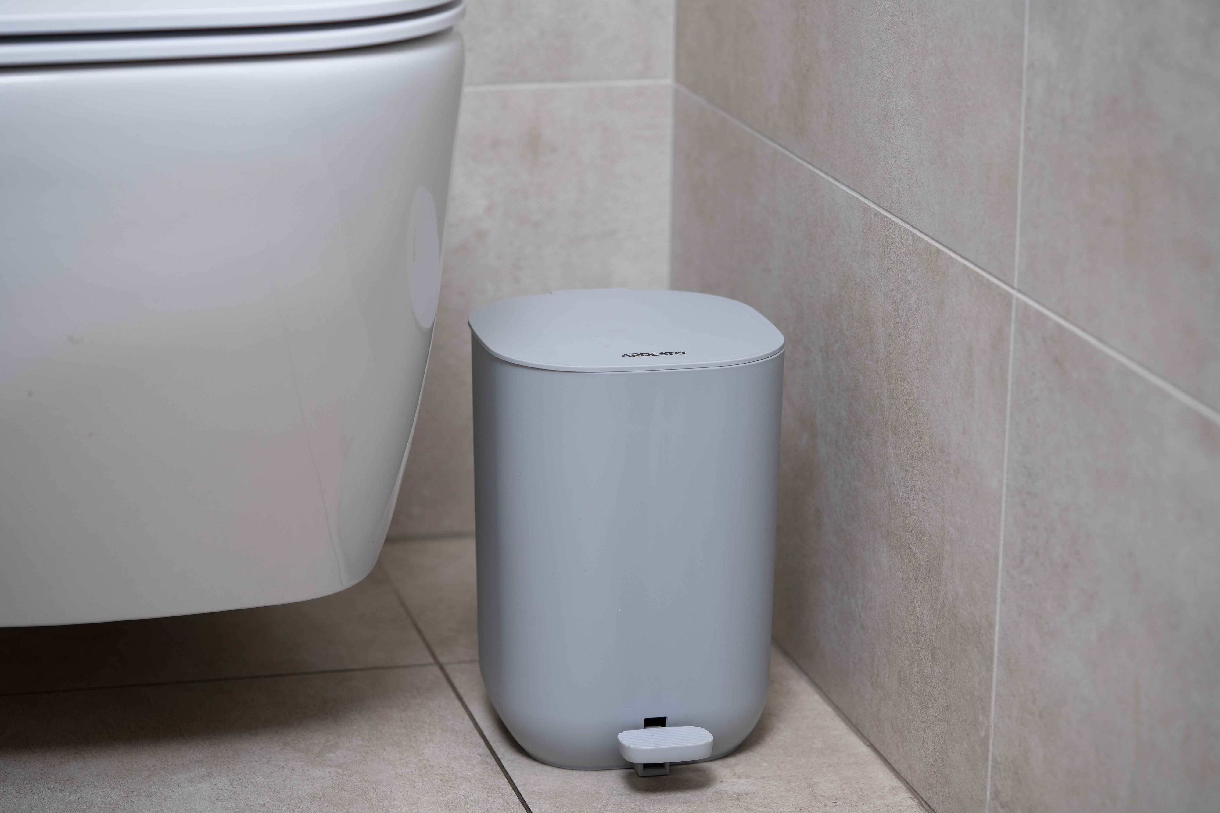 Відро для сміття Ardesto Vigor з педаллю, 3л, поліпропілен, білий (ARHB3602E)фото5