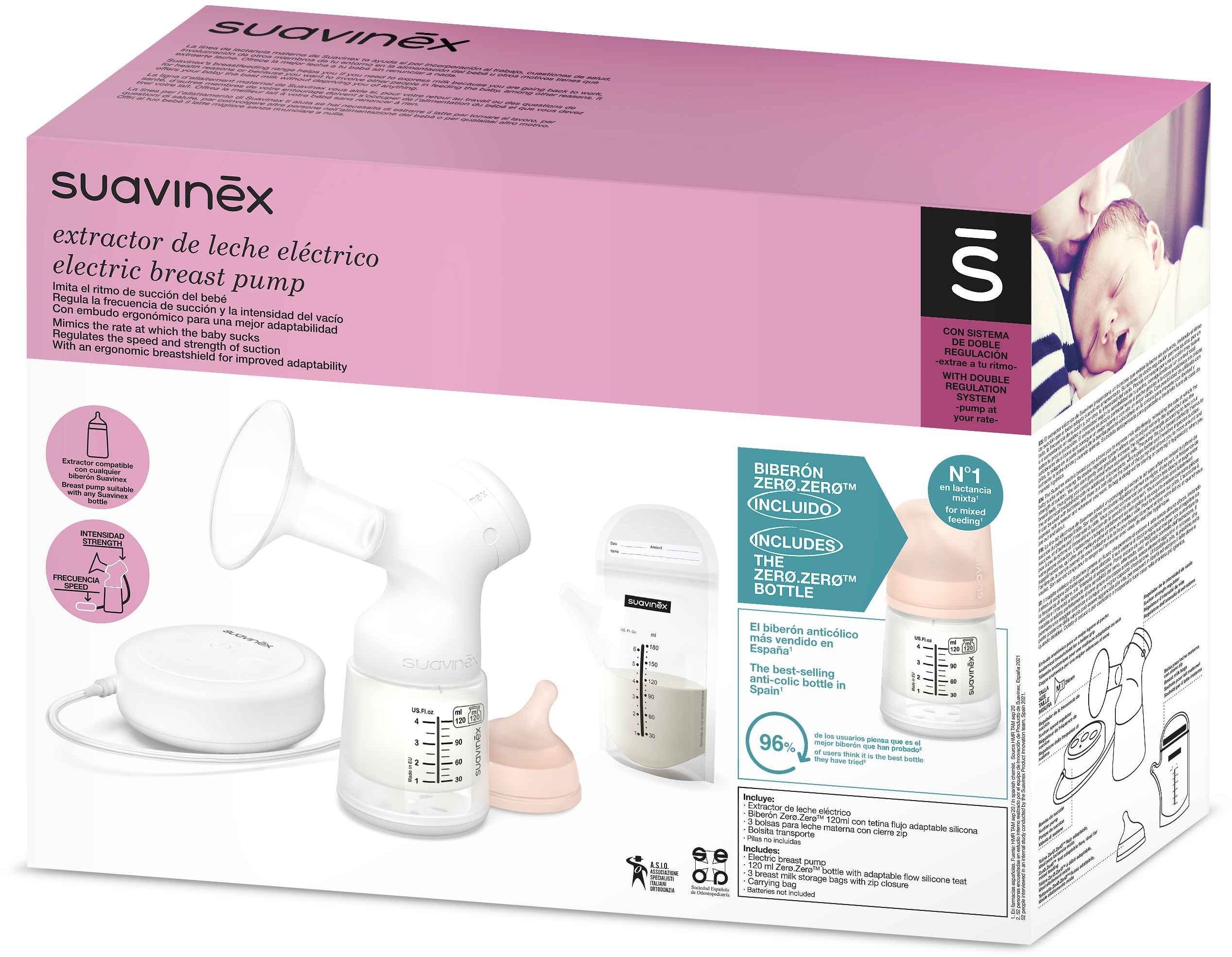 Молокоотсос электрический Suavinex "ZERO.ZERO" G (302467) фото 5
