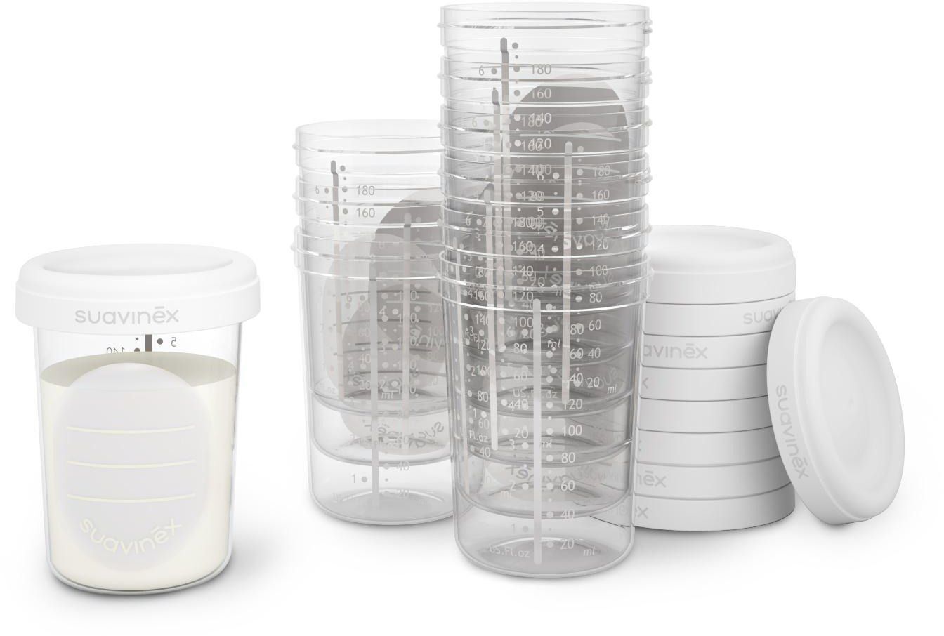 Контейнер для хранения молока Suavinex 10 шт (304594) фото 2