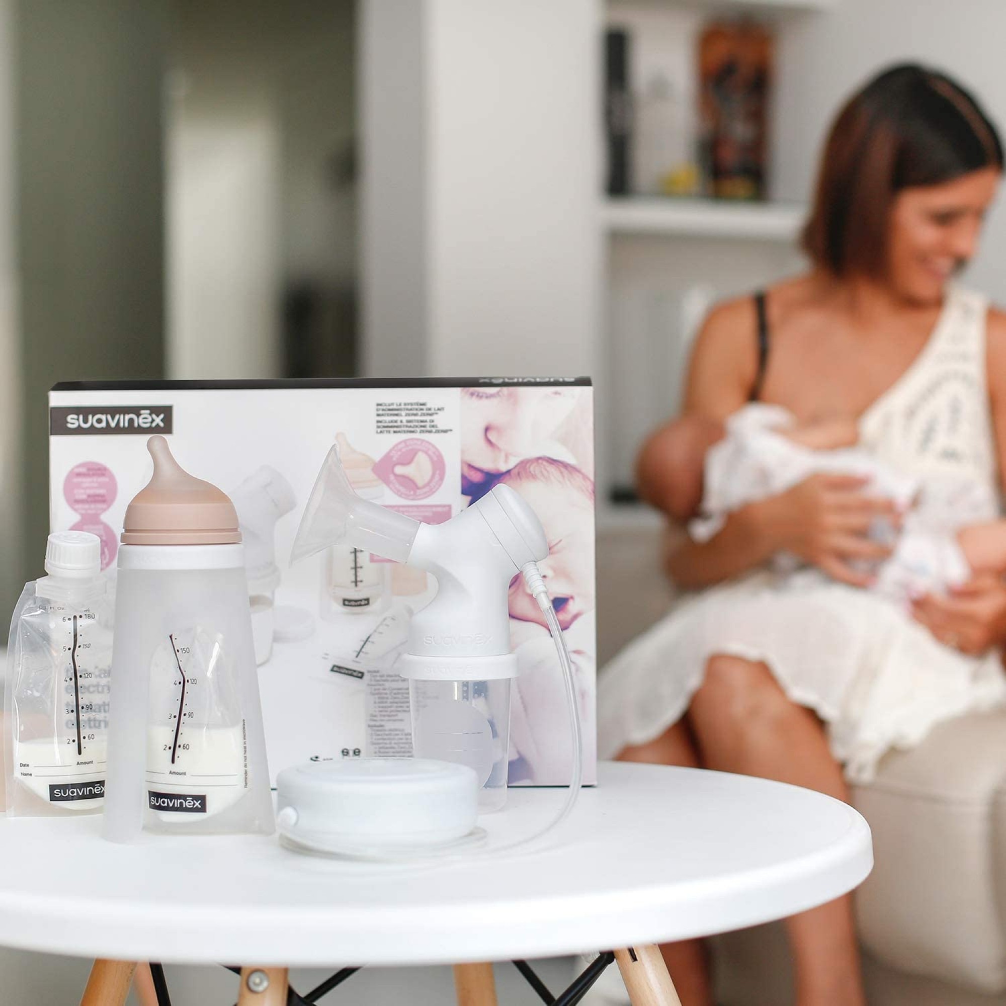Молокоотсос электрический Suavinex "ZERO.ZERO" A/B (307309) фото 3