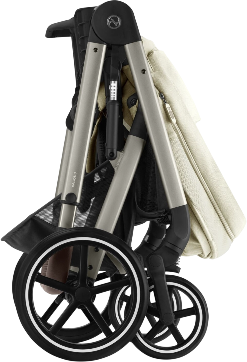 Прогулочная коляска Cybex Balios S Lux TPE Seashell Beige (с бампером) (524001203) фото 6