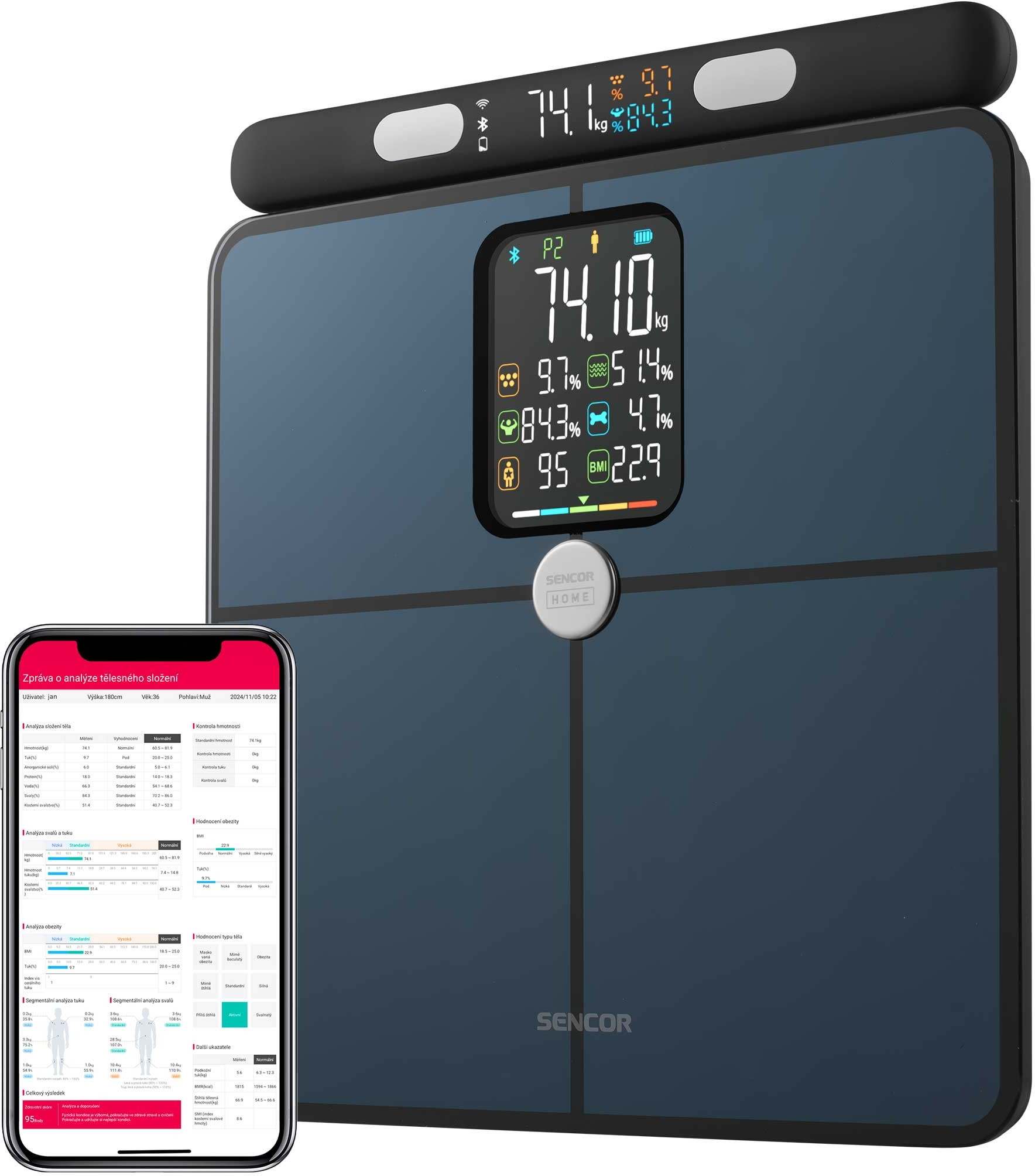 Напольные весы Sencor SBS9102BK фото 5