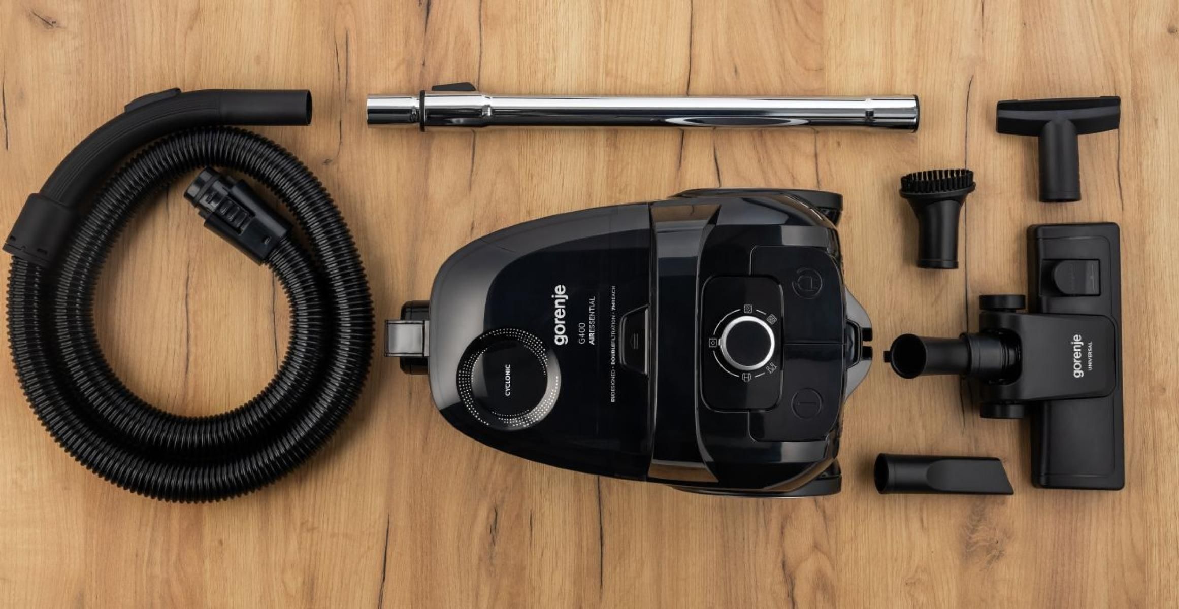 Пылесос Gorenje VCE01G4AEBK фото 8