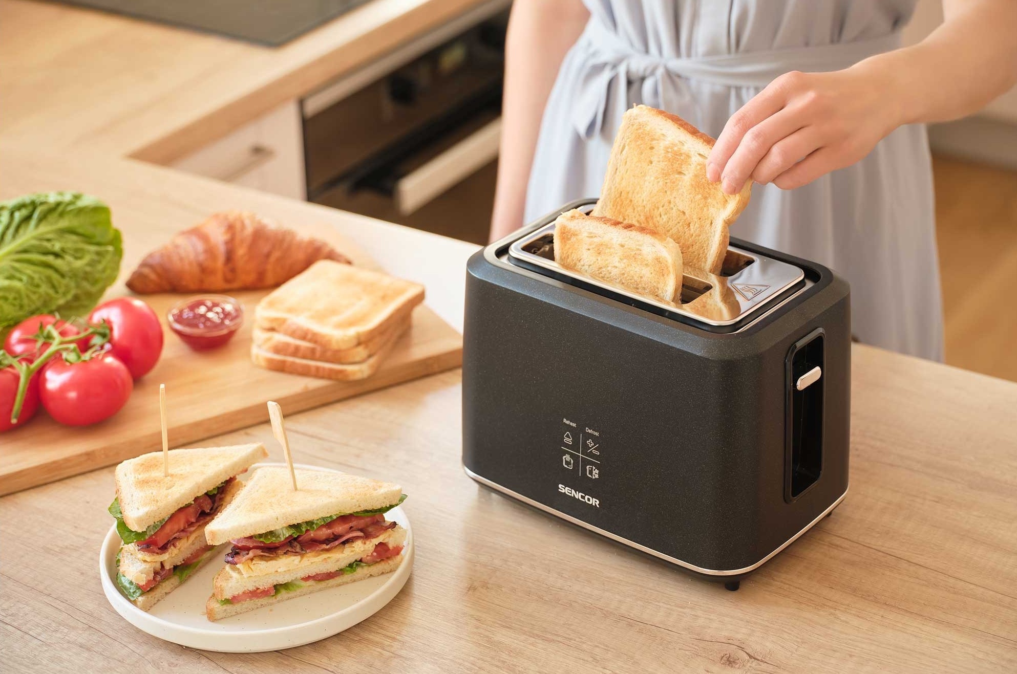 Тостер Sencor STS0600BK фото 12