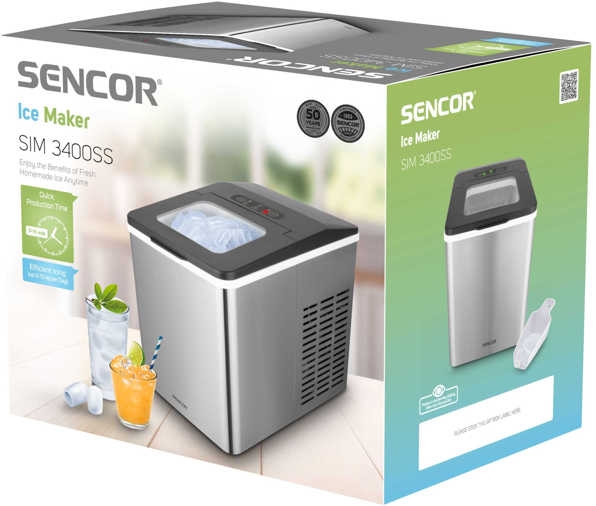 Льодогенератор Sencor SIM3400SSфото4