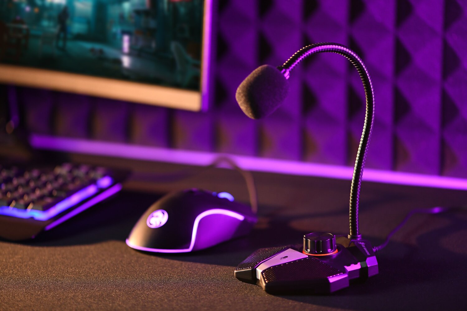 Микрофон 2E Gaming Black (2E-MG-001) фото