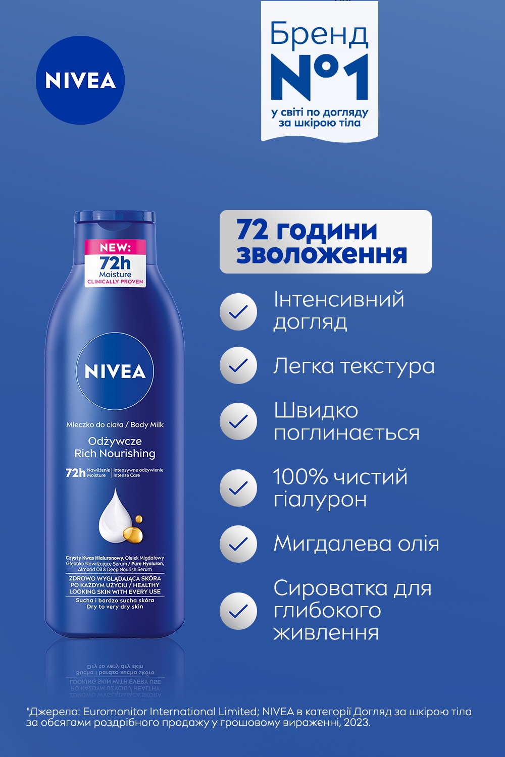 Лосьон для тела Nivea Глубокое питание 250 мл фото 4