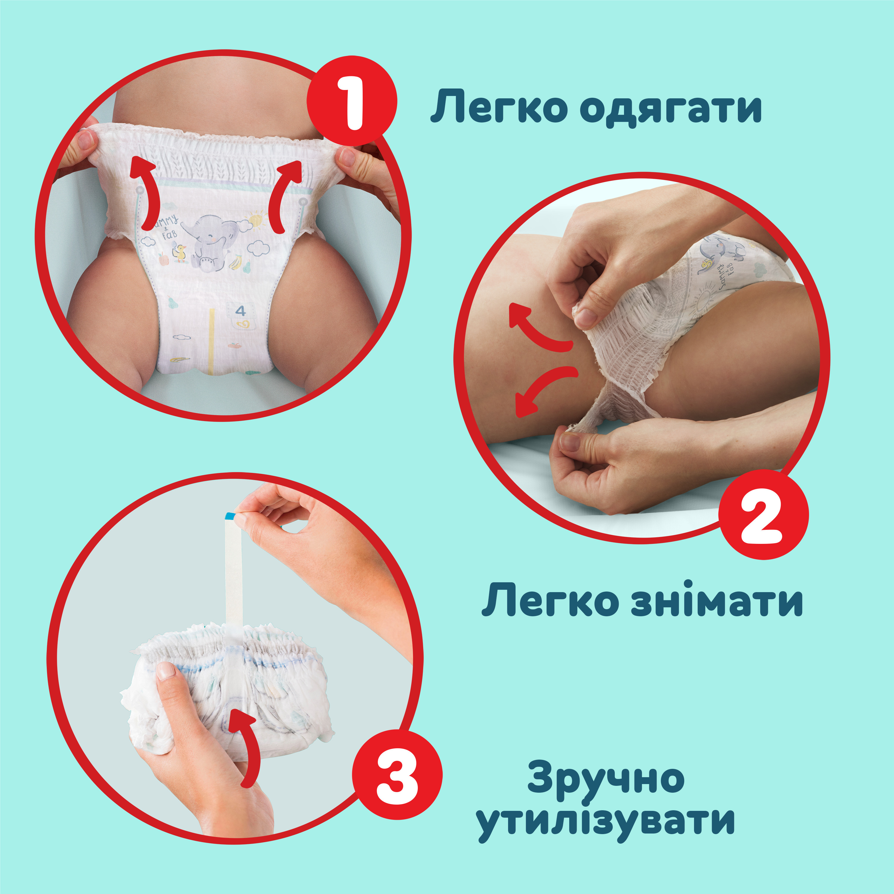 Подгузники-трусики Pampers Premium Care Pants Размер 5 (11-17 кг) 102 шт фото 7