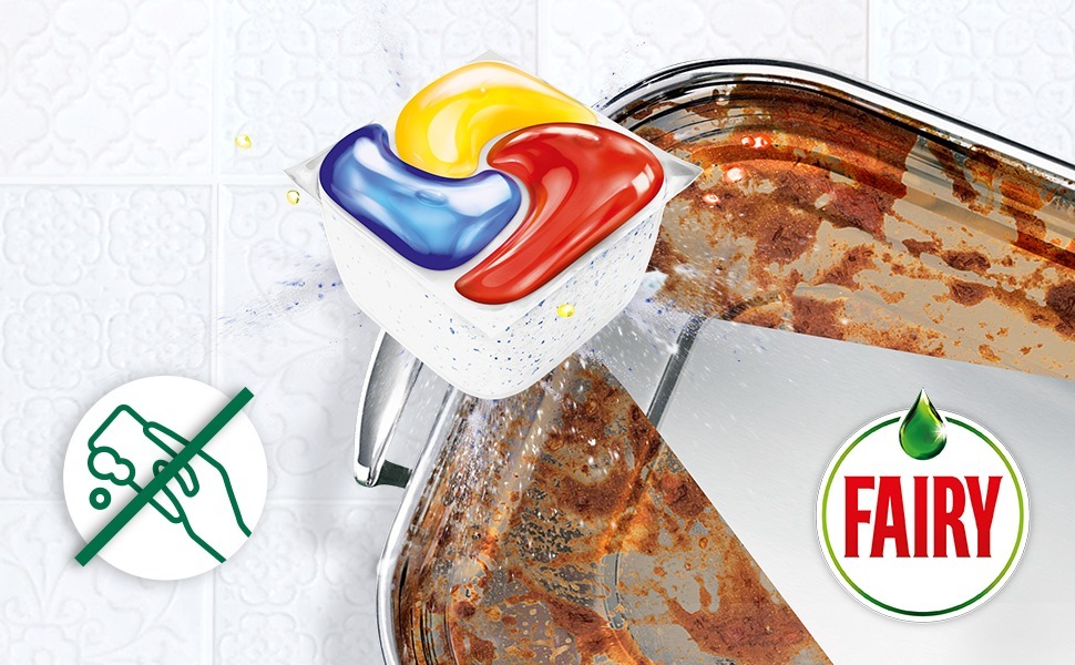 Капсули для посудомийних машин Fairy Platinum Plus Все-в-1 25 штфото7
