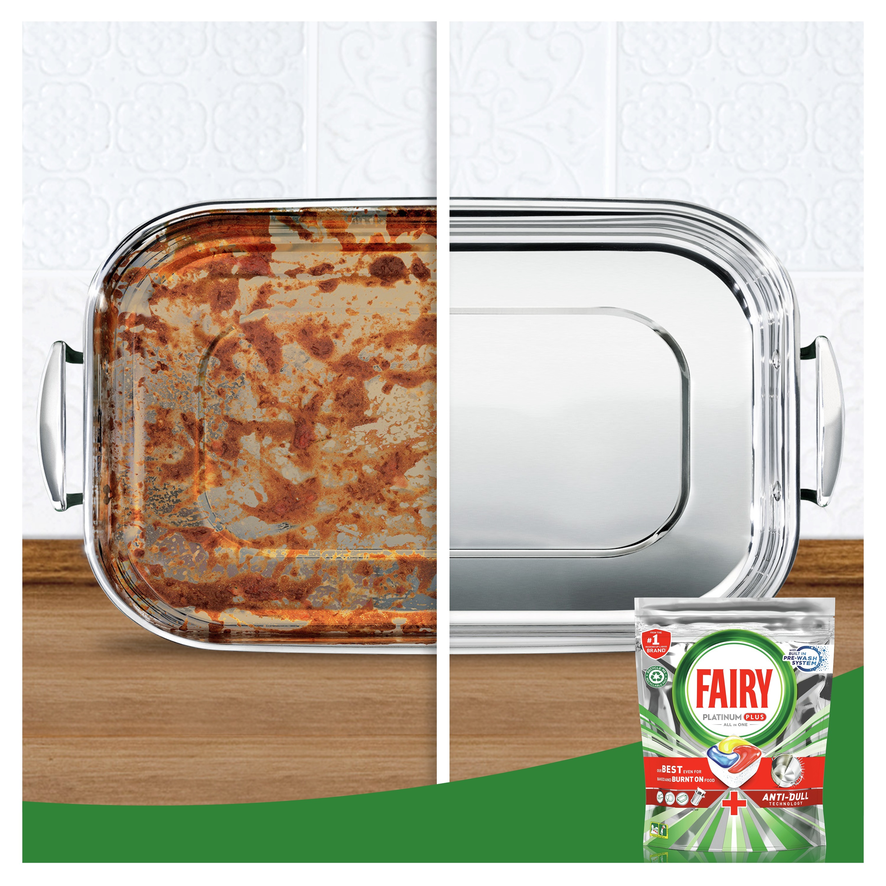 Капсули для посудомийних машин Fairy Platinum Plus Все-в-1 25 штфото5