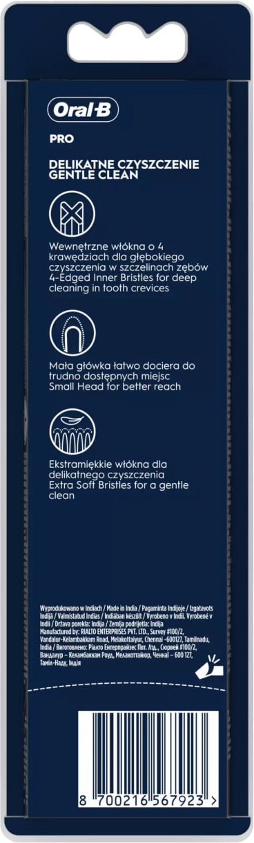 Зубная щетка Oral-B Pro-Sensitive Clinical экстра мягкая 2 шт. фото 8