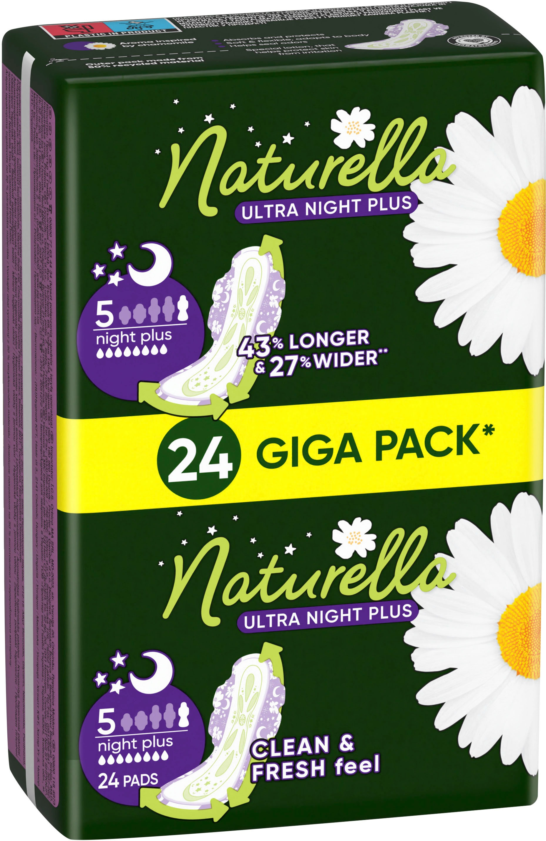 Гігієнічні прокладки Naturella Ultra Night Plus 24 штфото