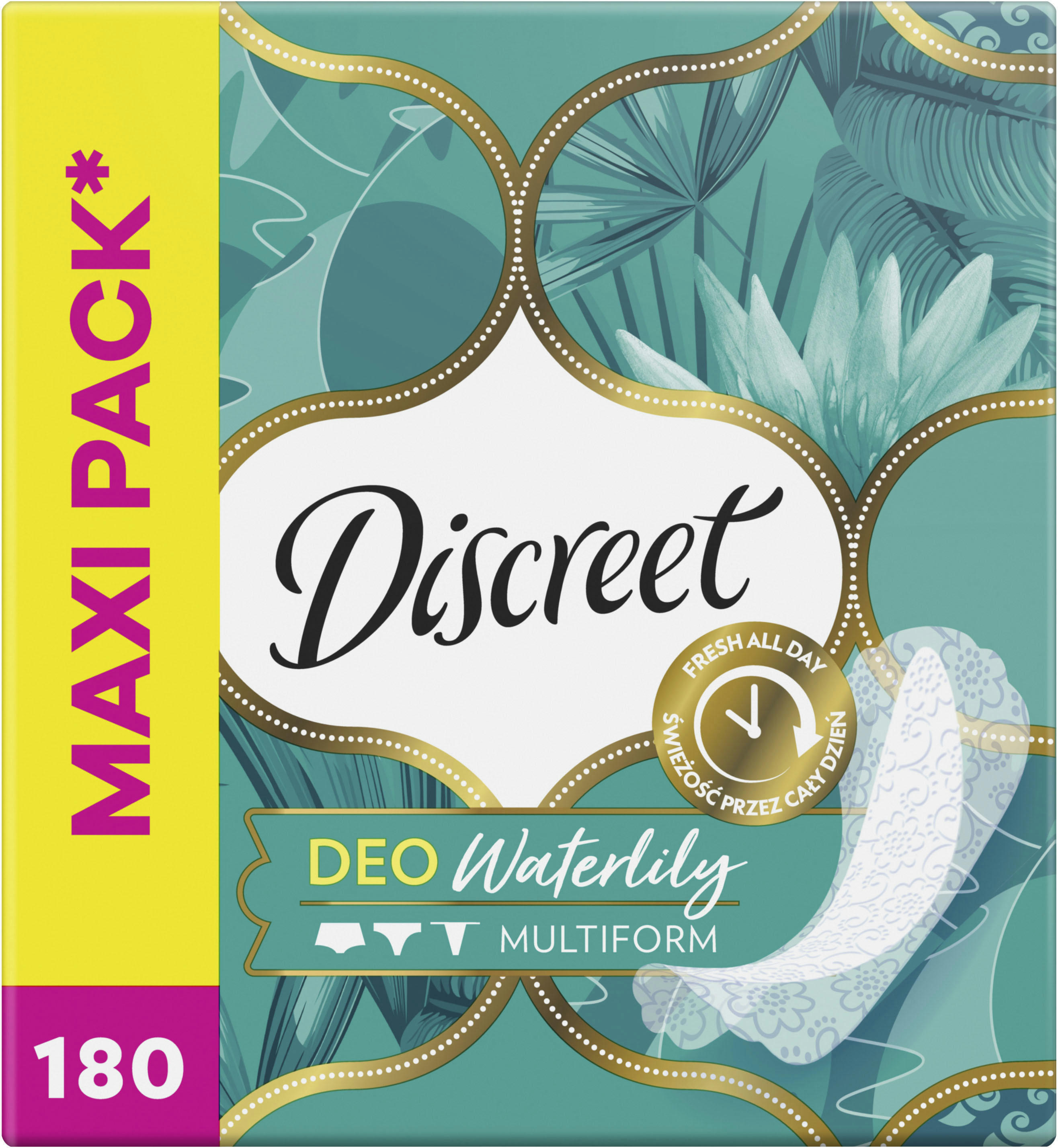 Ежедневные прокладки Discreet Deo Waterlily 180 шт фото 