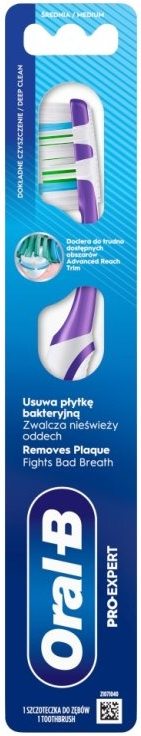 Зубная щетка Oral-B Pro-Expert средней жесткости 1 шт фото 2