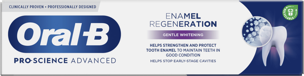 Зубная паста Oral-B Pro-Repair Деликатное отбеливание 75мл фото 