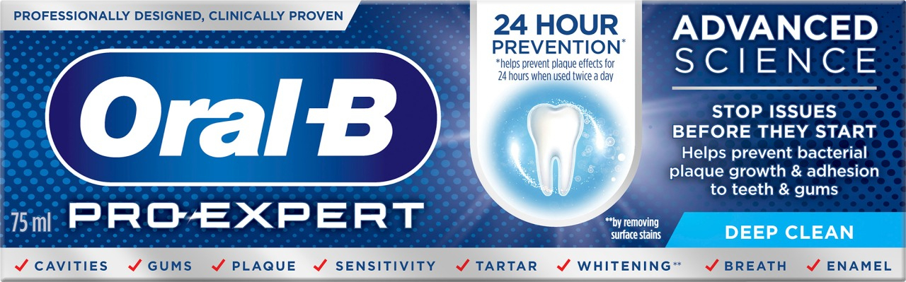 Зубна паста Oral-B Pro-Expert Професійний захист 75млфото2
