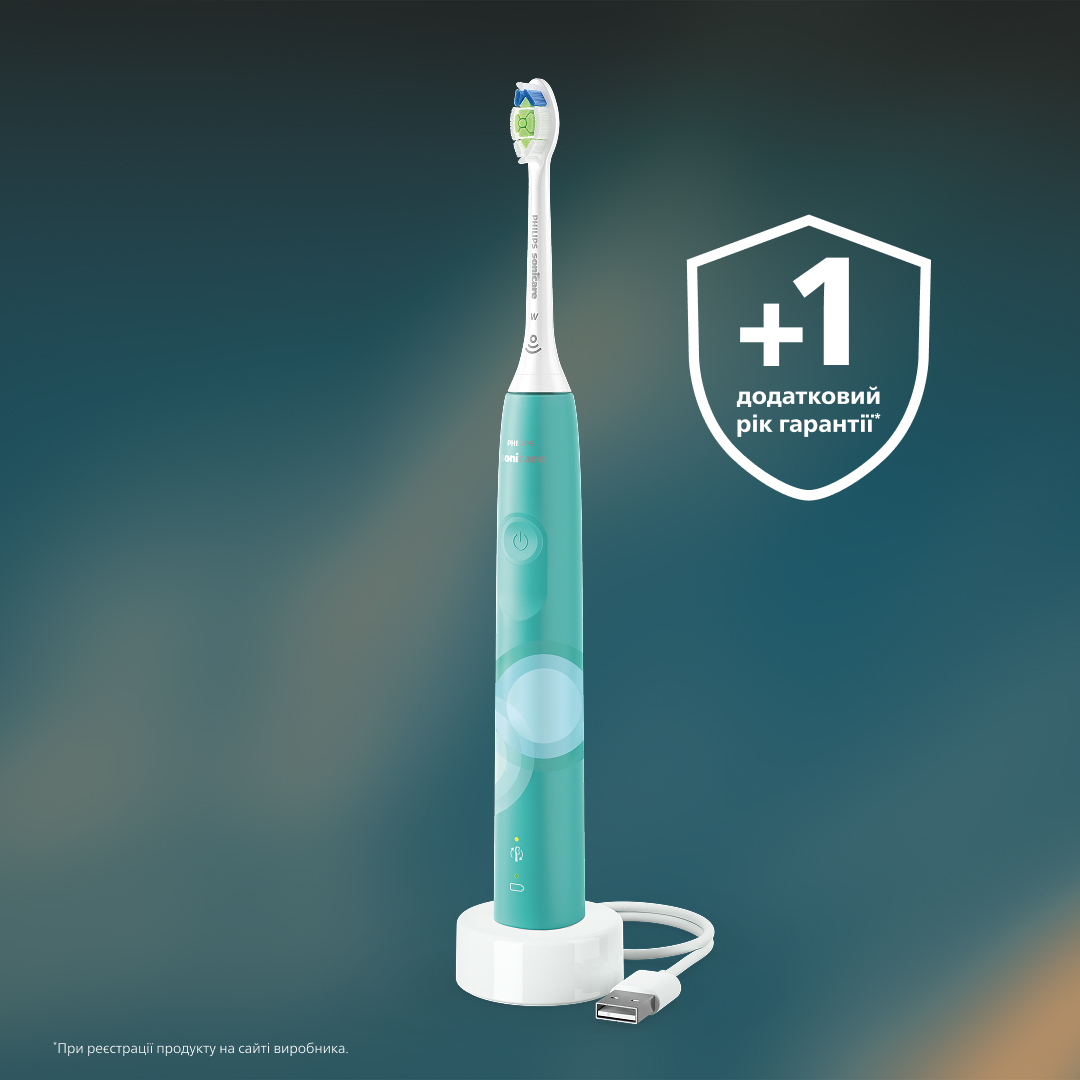 Електрична зубна щітка Philips Sonicare HX3689/43 series 4100фото