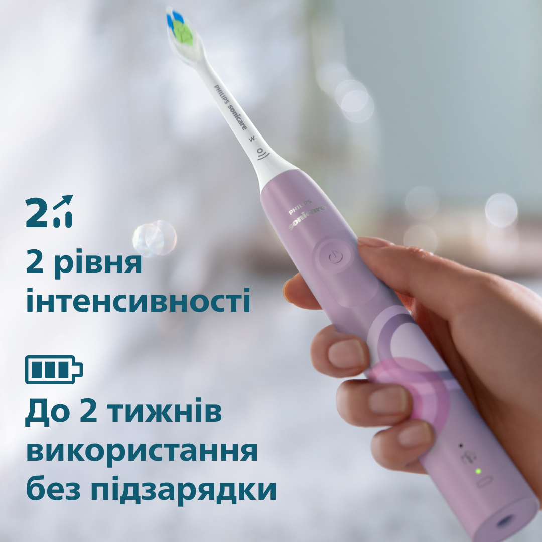 Електрична зубна щітка Philips Sonicare HX3689/44 series 4100фото2