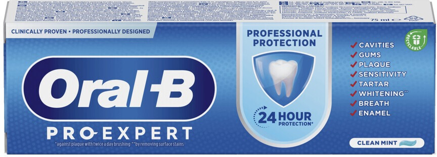 Зубна паста Oral-B Pro-Expert Здорове відбілювання 75млфото