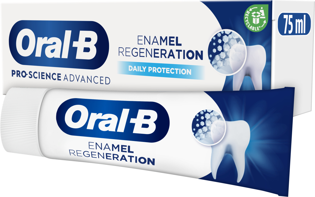 Зубна паста Oral-B Pro-Repair Відновлення емалі та щоденний захист 75млфото