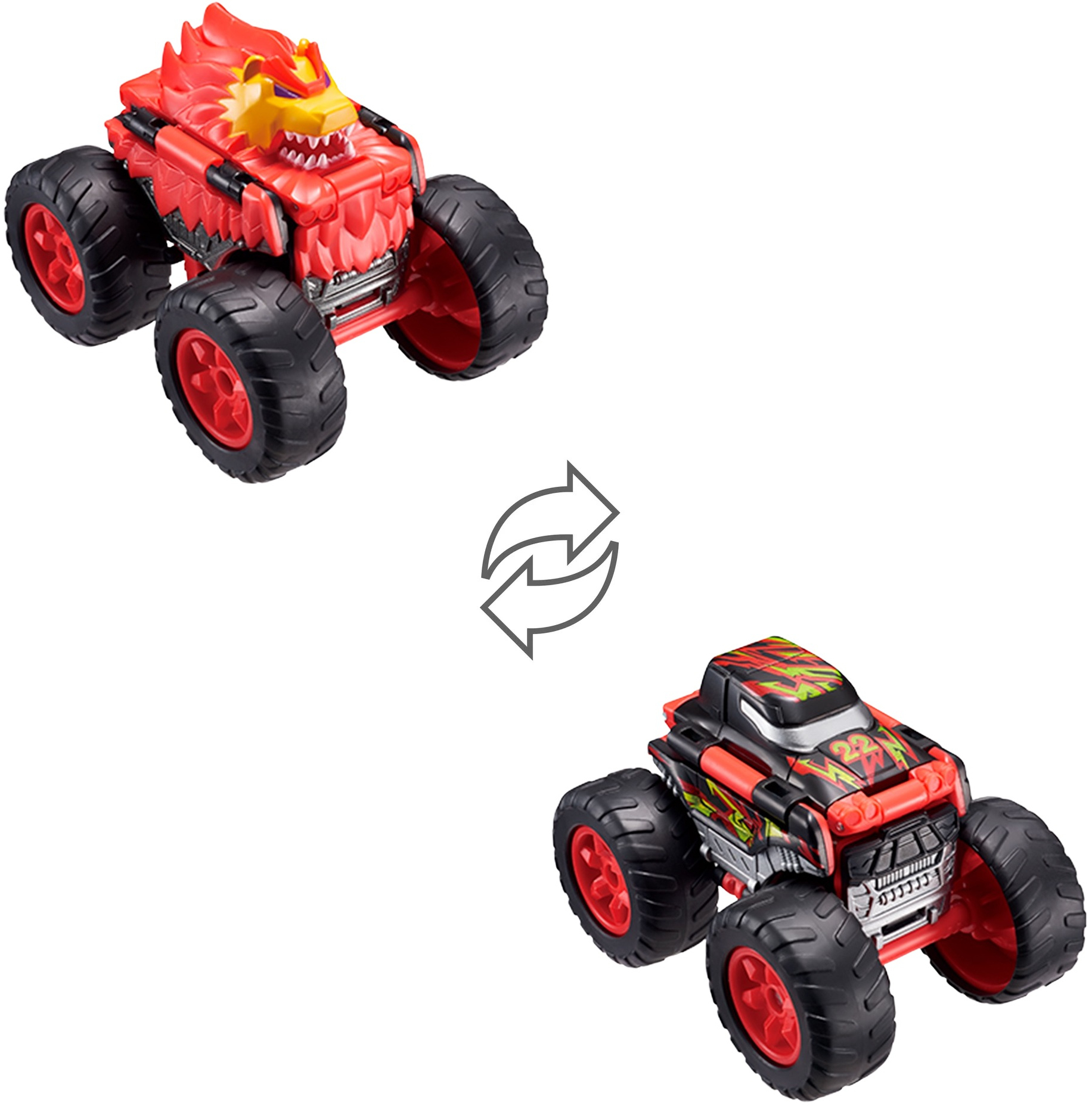 Машинка-трансформер Flip Cars 2 в 1 (в ас.), (EU463875A)фото3