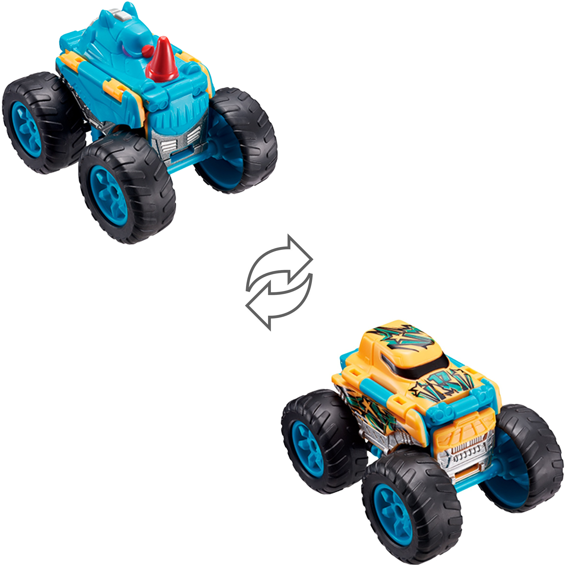 Машинка-трансформер Flip Cars 2 в 1 (в ас.), (EU463875A)фото4