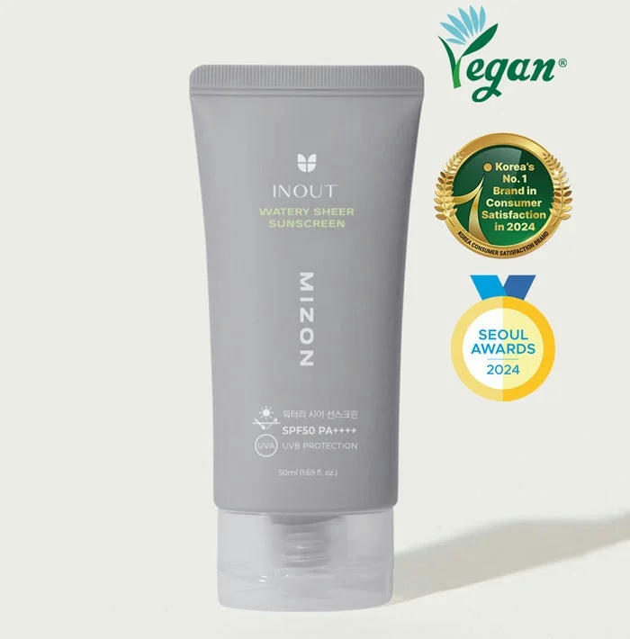 Солнцезащитный крем Mizon Watery Sheer SPF 50 PA+ 50 мл фото 3