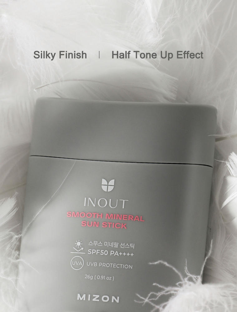 Сонцезахисний стік Mizon Smooth Mineral SPF 50 PA+ 26 гфото5