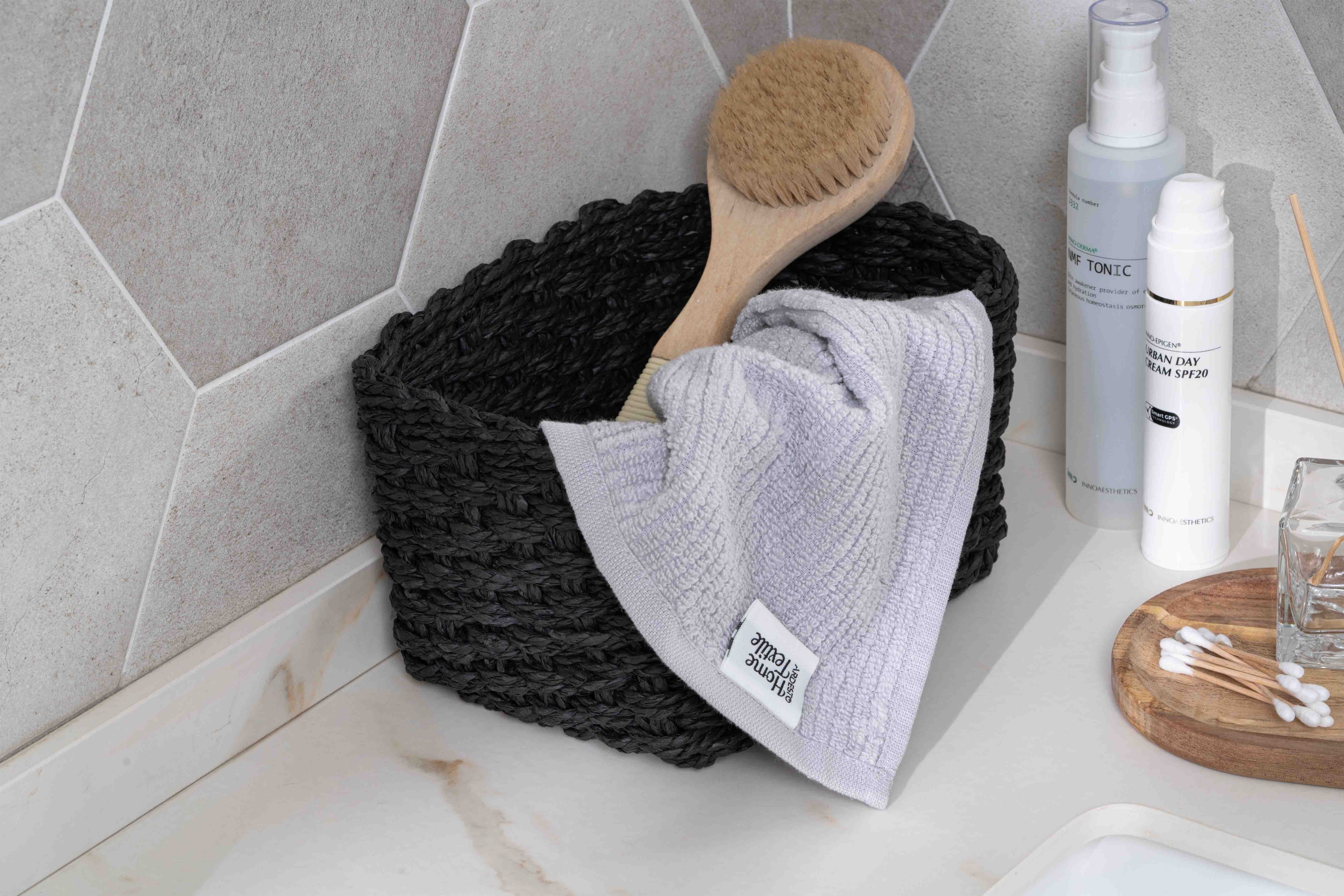 Набір кошиків плетених для зберігання ARDESTO Prestigio 3,3 / 2,2 / 1,4 л чорні (ARHC2505BL)фото8