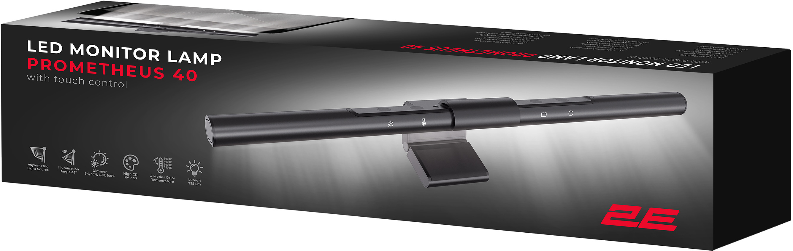 Лампа на монитор 2E PROMETHEUS 40 5Вт 3000-6500K DIM USB-C, Black (2E-DL007BK) фото 6