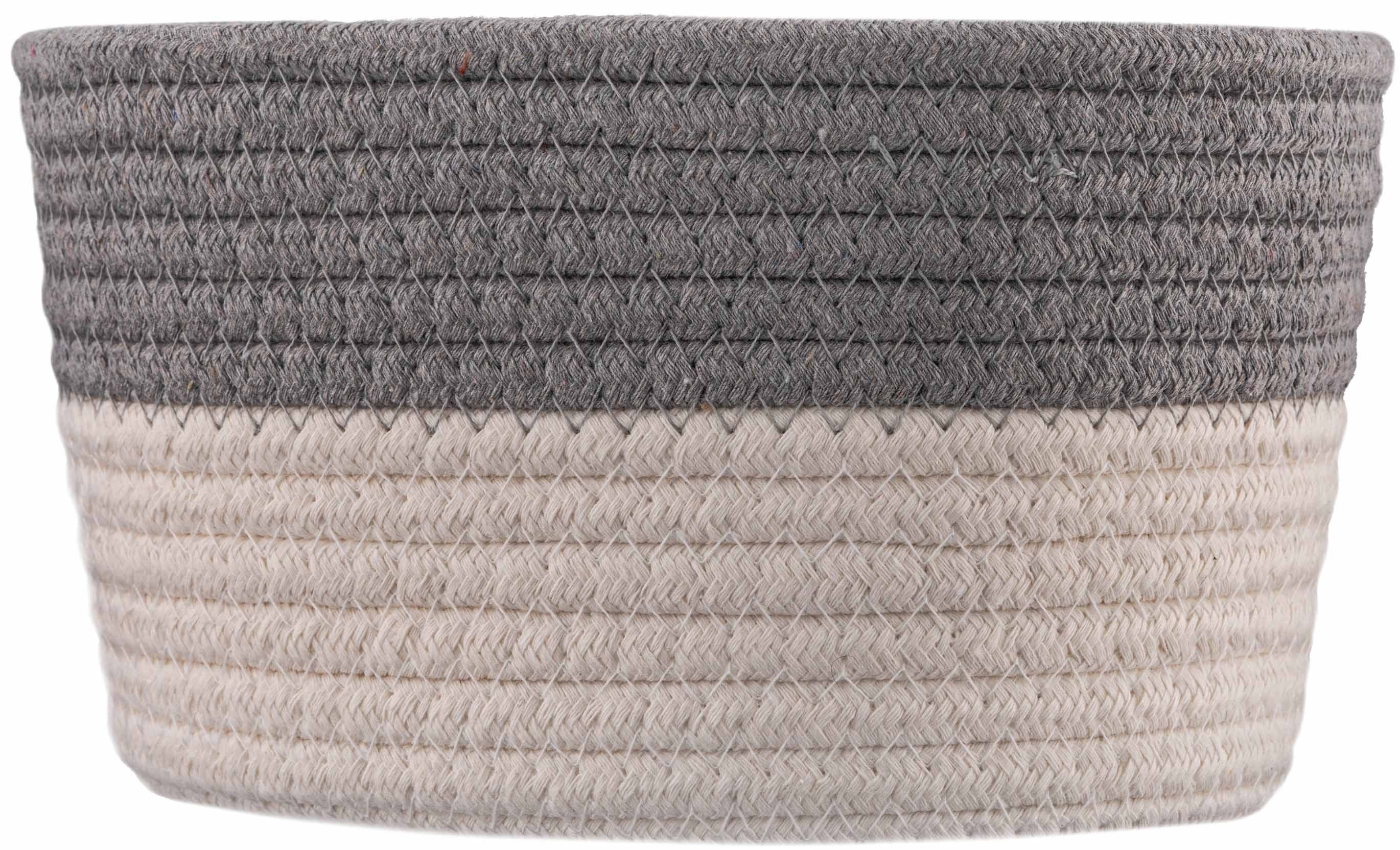 Кошик плетений для зберігання ARDESTO Vigor 3,5л сіро-білий (ARHC2504GW)фото