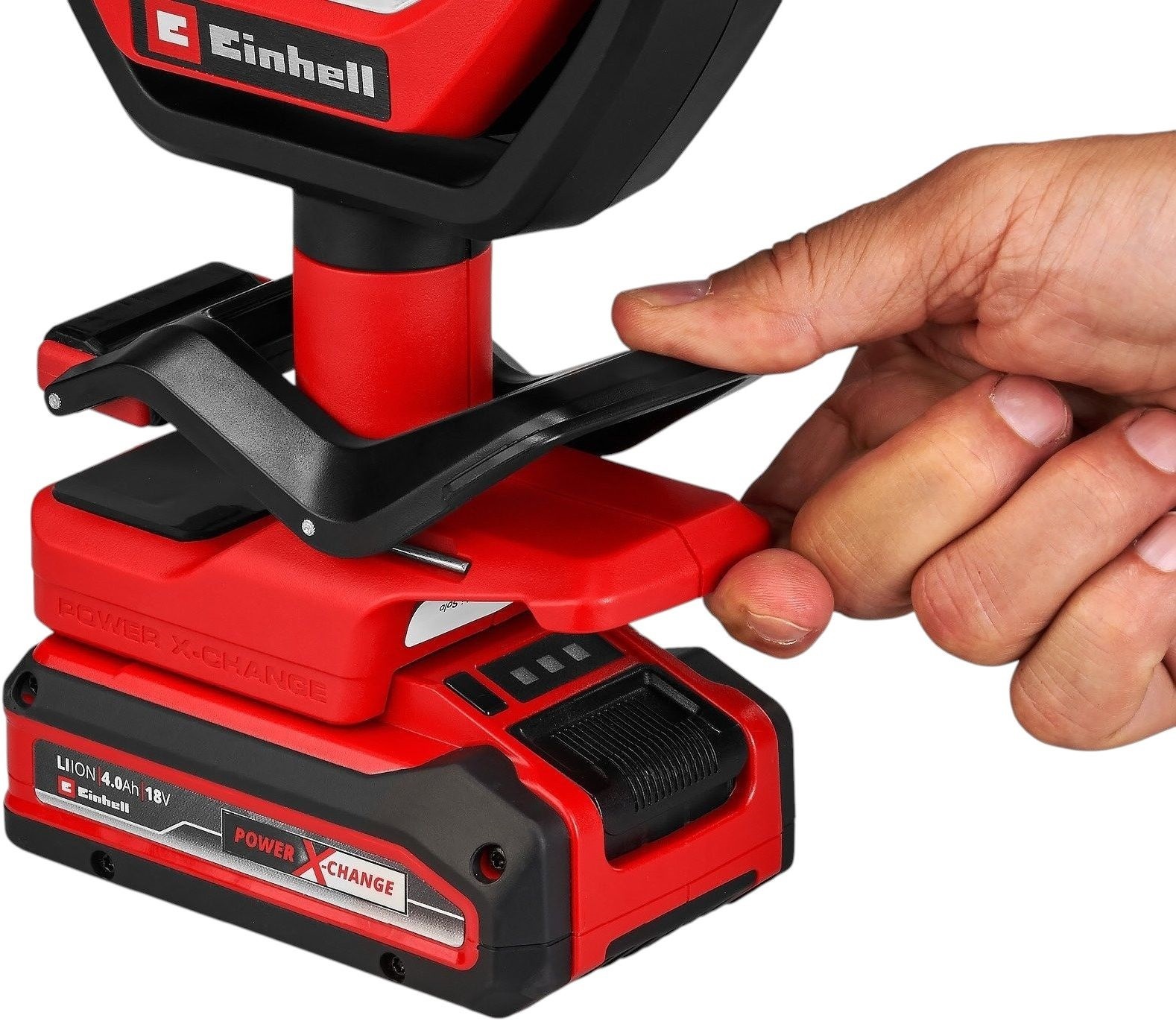 Лампа аккумуляторная Einhell GC-OL 18/1500 Li - Solo,18В, 36 LED, 7000 К (без АКБ та ЗУ) (2320120) фото 6