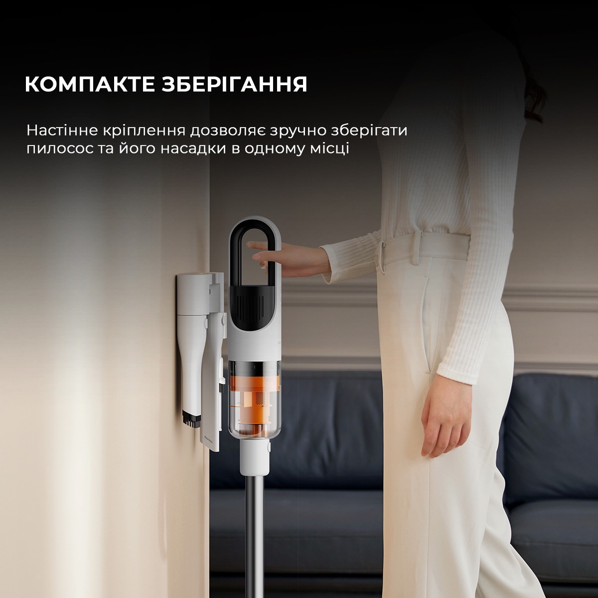 Аккумуляторный пылесос Deerma DEM-T10W фото