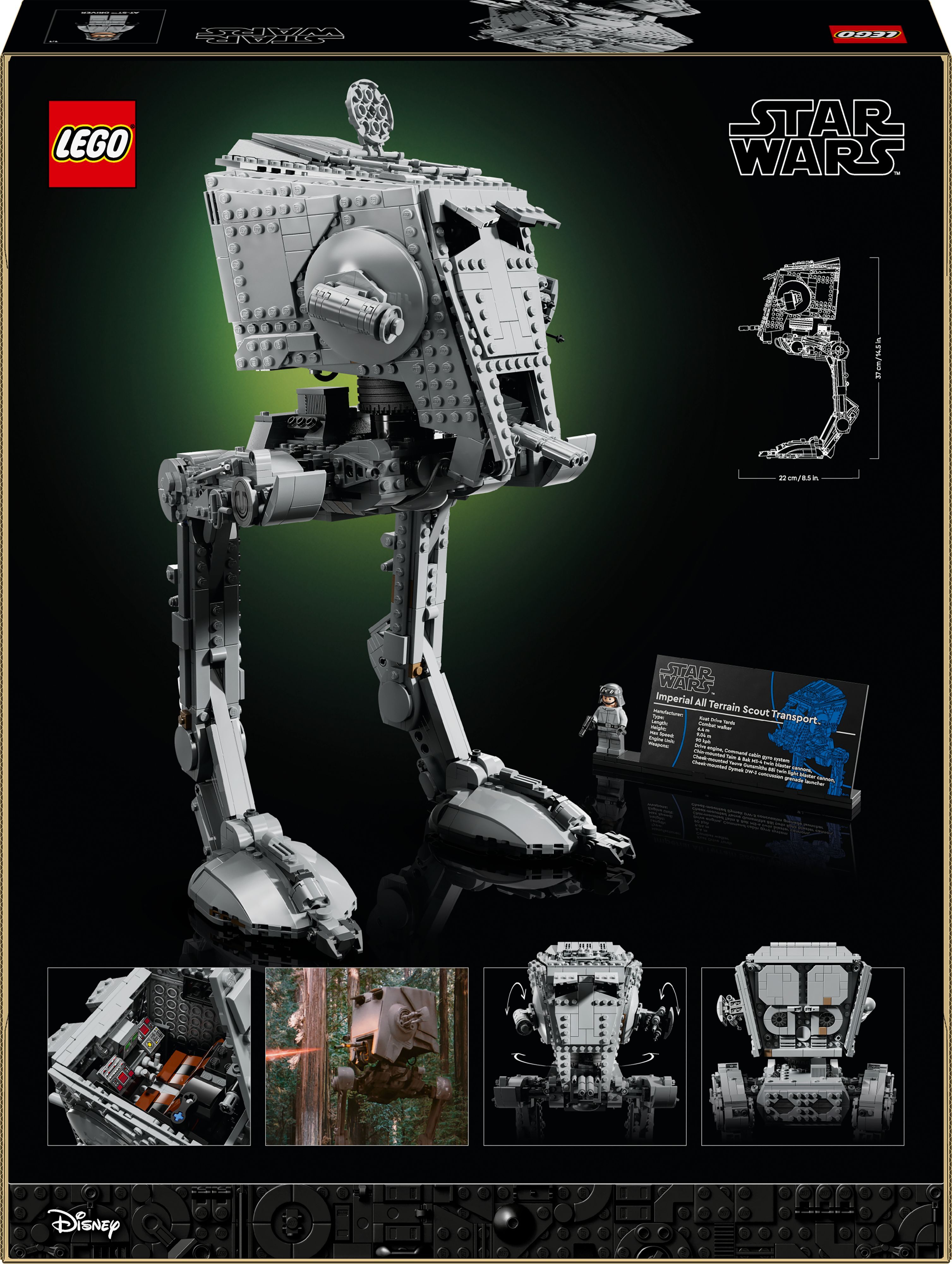 LEGO 75417 Star Wars Шагоход AT-ST фото 14