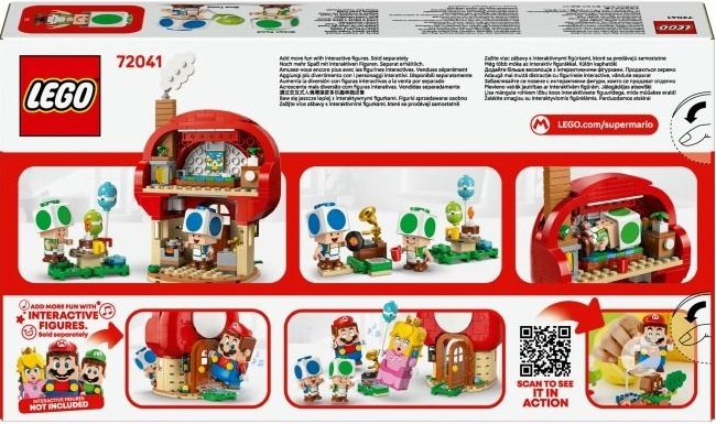 LEGO 72041 Super Mario Вечірка в будинку Toadфото12