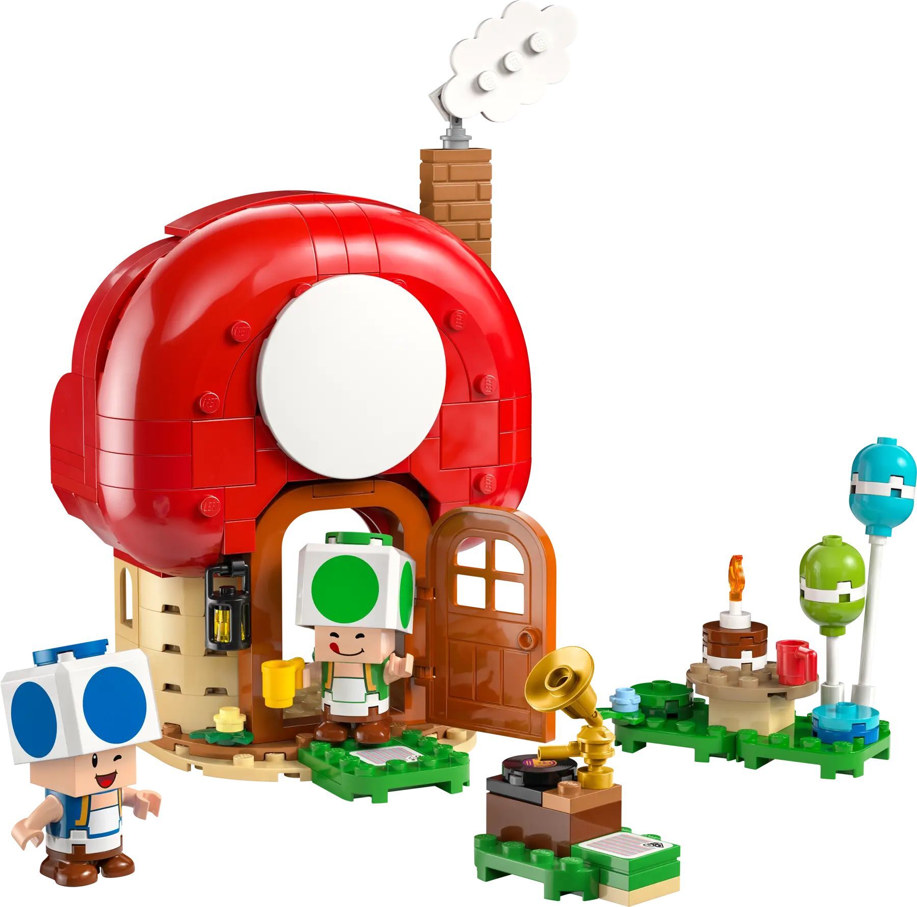LEGO 72041 Super Mario Вечірка в будинку Toadфото3