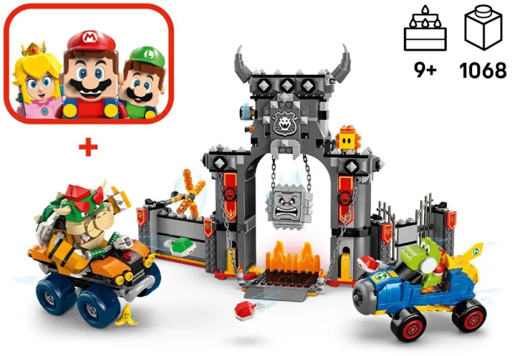 LEGO 72039 Super Mario Mario Kart – Bowser и его замок фото 2
