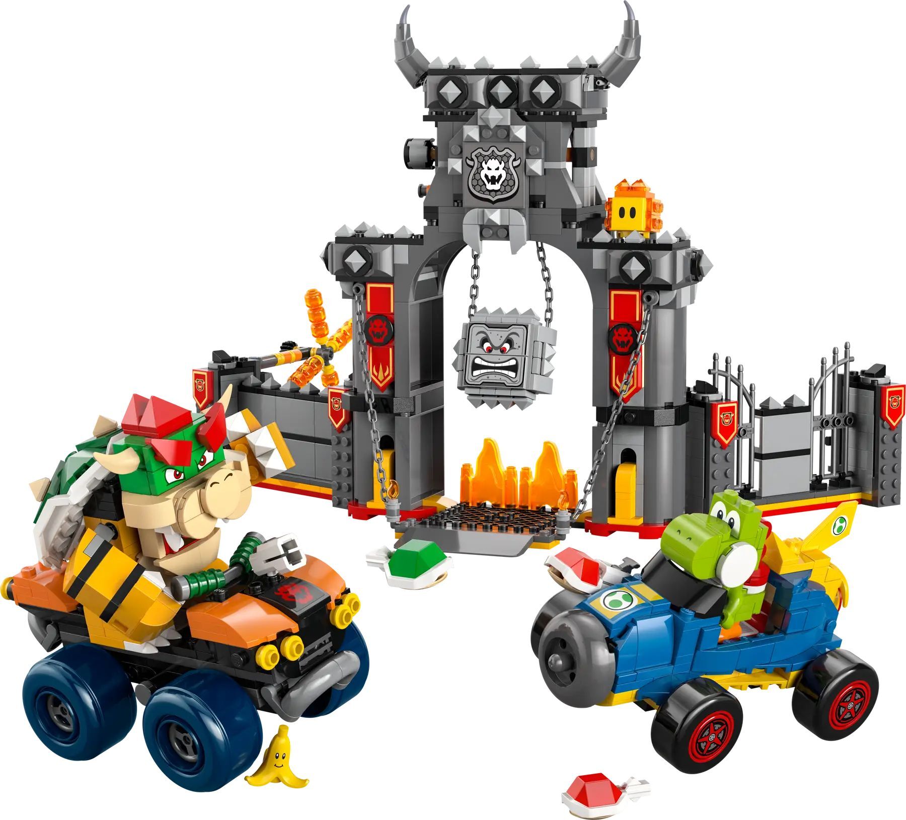LEGO 72039 Super Mario Mario Kart – Bowser и его замок фото 3