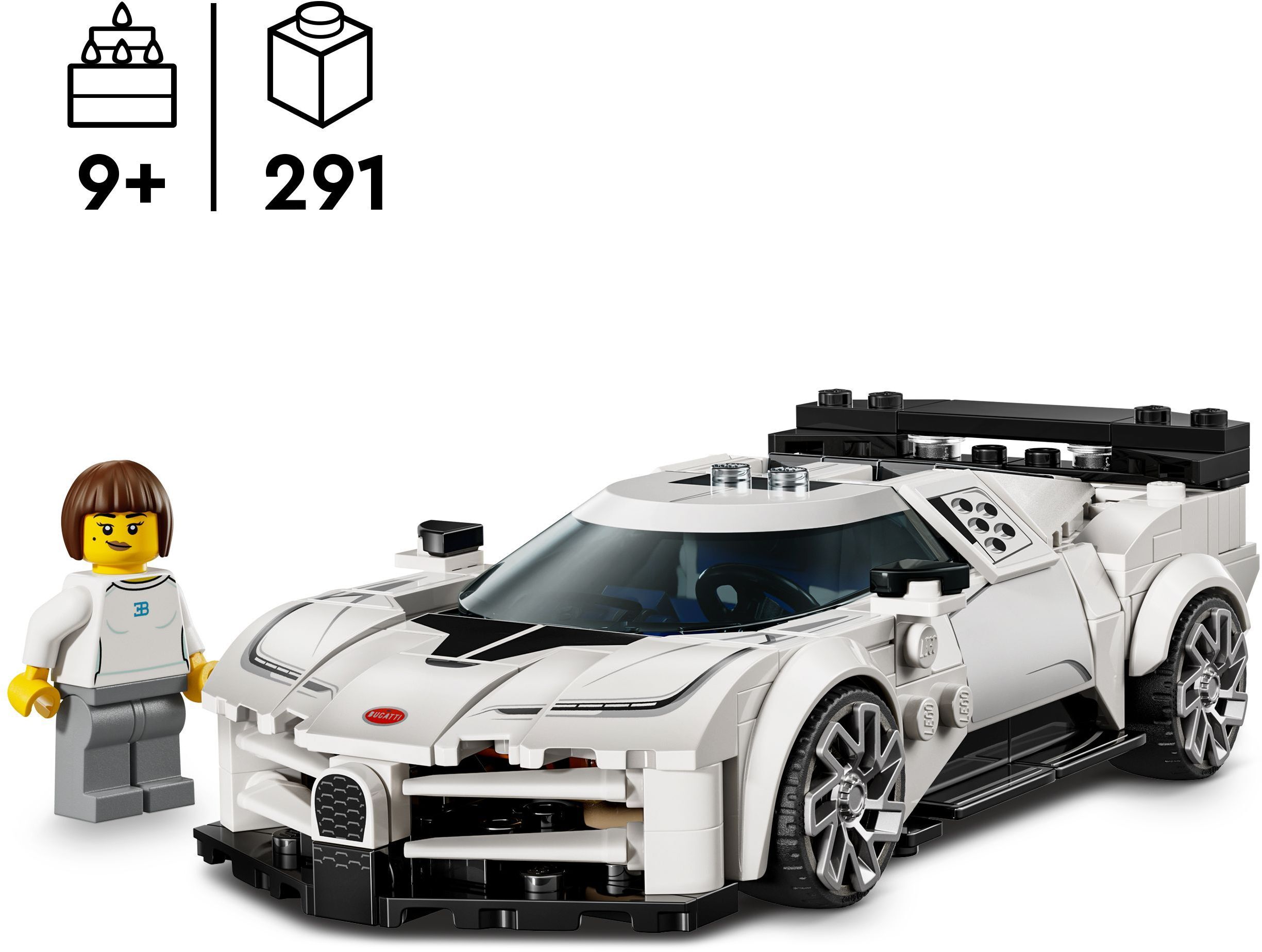 LEGO 77240 Speed Champions Спортивний гіперкар Bugatti Centodieciфото2