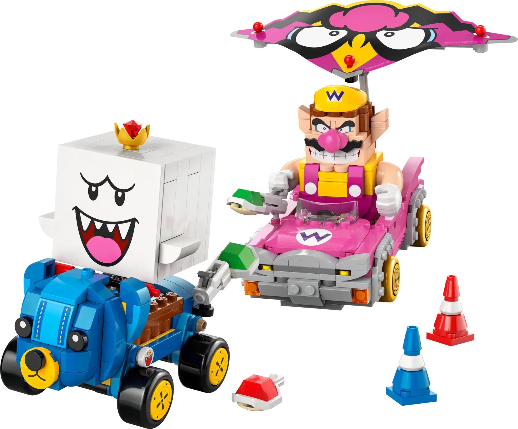 LEGO 72038 Super Mario Mario Kart – Wario та King Boo фото 3