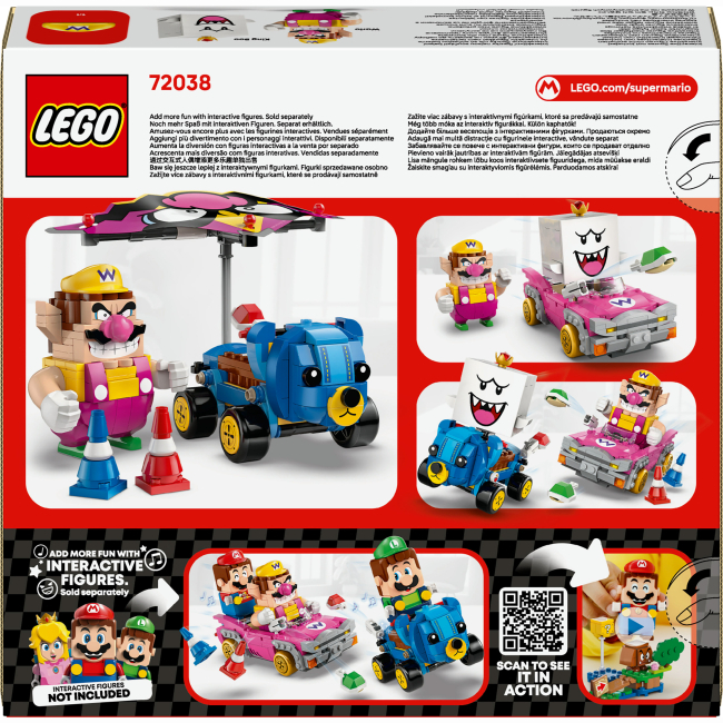 LEGO 72038 Super Mario Mario Kart – Wario та King Boo фото 11