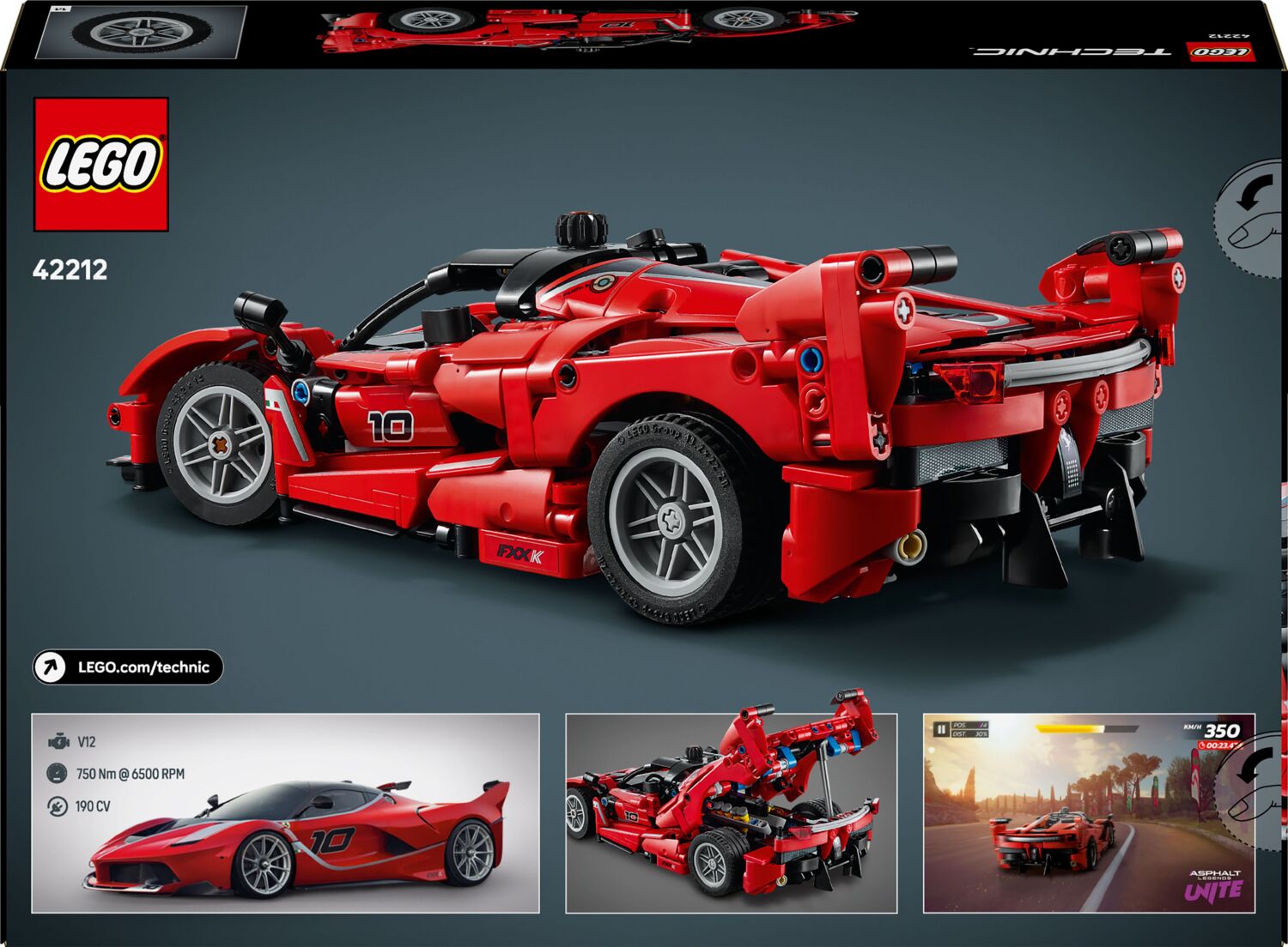 LEGO 42212 Technic Ferrari FXX Kфото