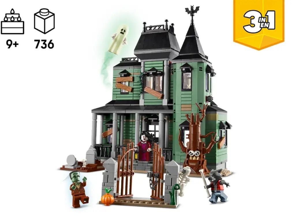 LEGO 31167 Creator Поместье с привидениями фото