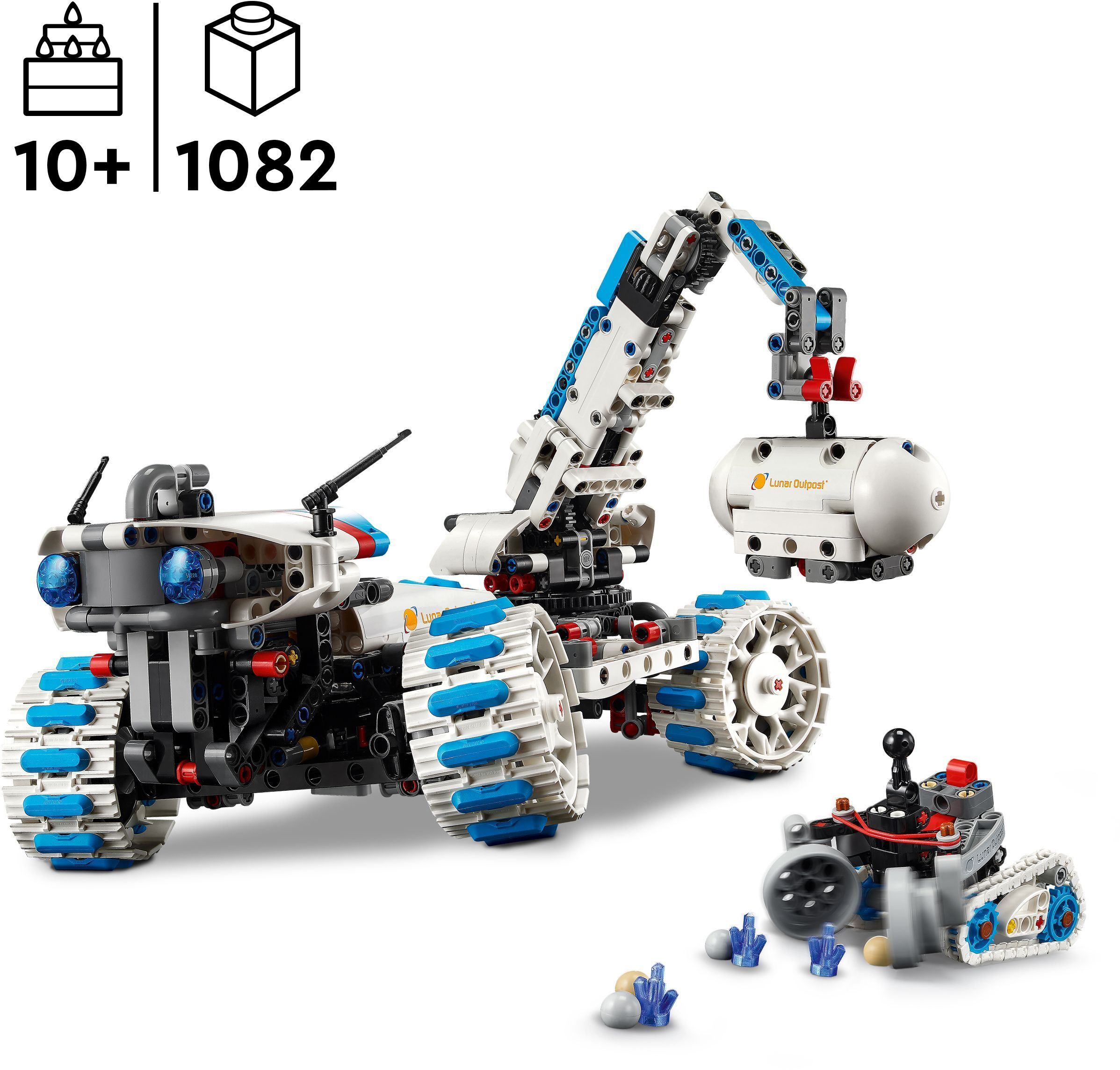 LEGO 42211 Technic Місяцехід Lunar Outpost. Космічний корабльфото2