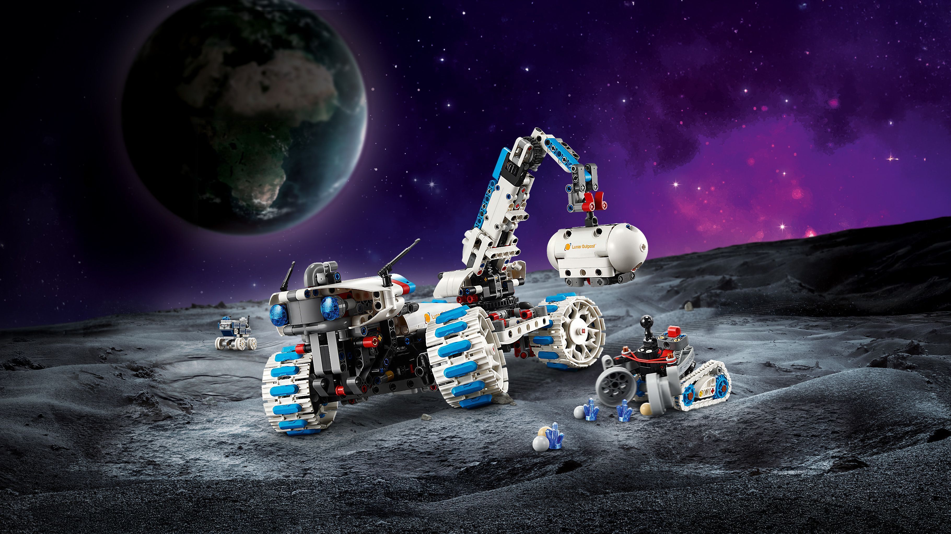 LEGO 42211 Technic Місяцехід Lunar Outpost. Космічний корабльфото11