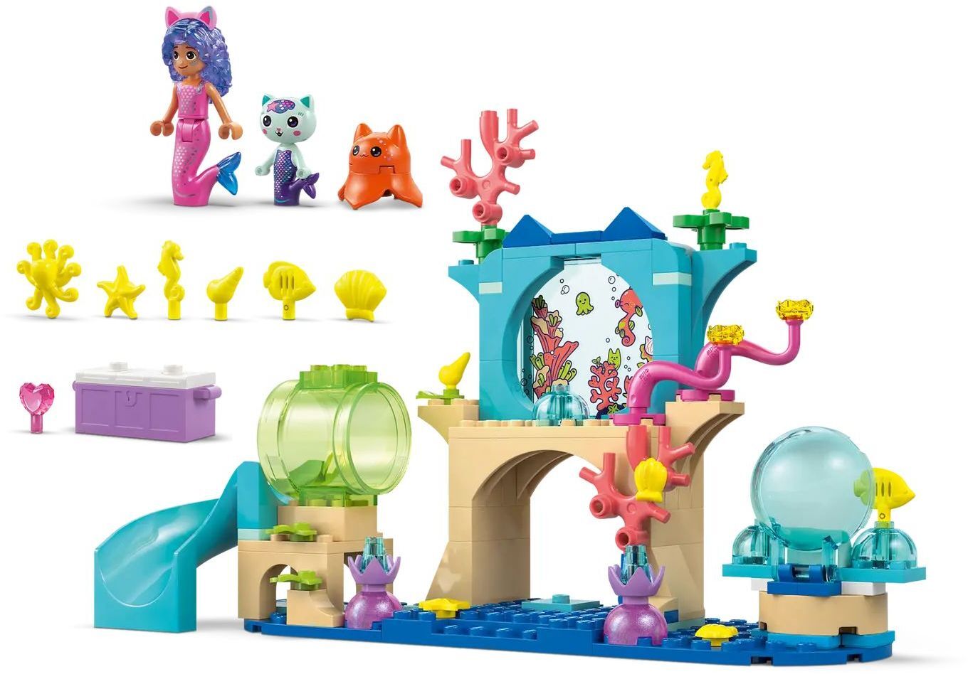 LEGO 11204 Gabby's Dollhouse Акваріумні пригоди русалочки Габбіфото4